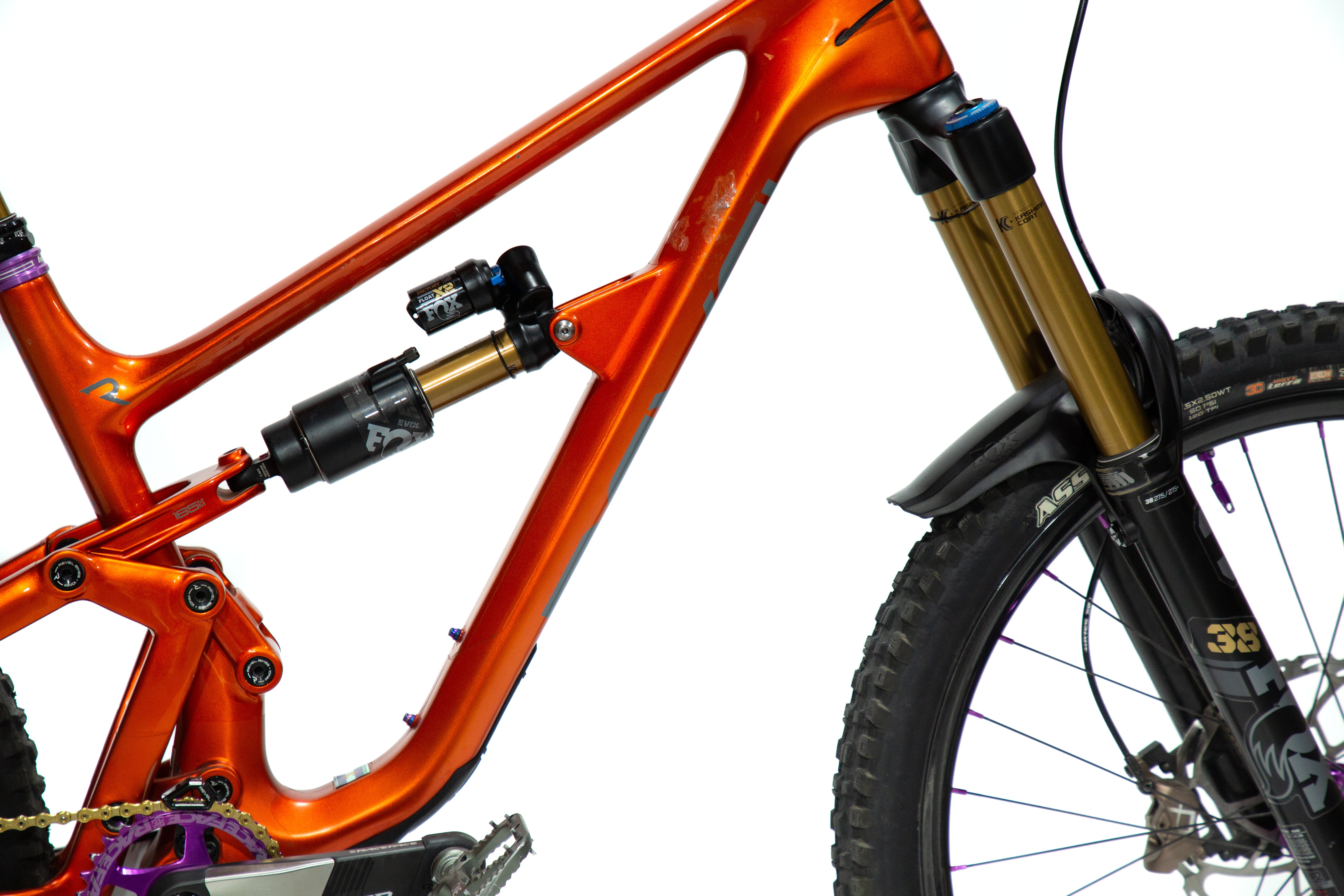 Bicicleta de Montaña Doble Supensión Revel Rail 27.5" Talla Medium (2023) Seminueva