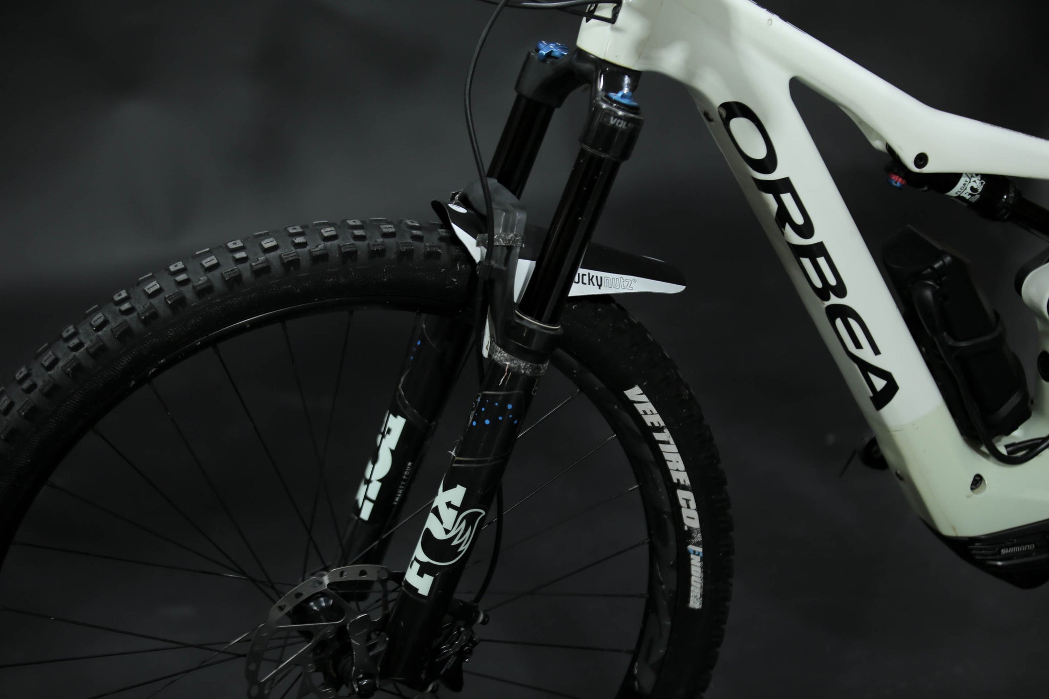 Bicicleta de Montaña Asistida Doble Suspensión Orbea Rise M20 29" Talla Small (2021) Seminueva