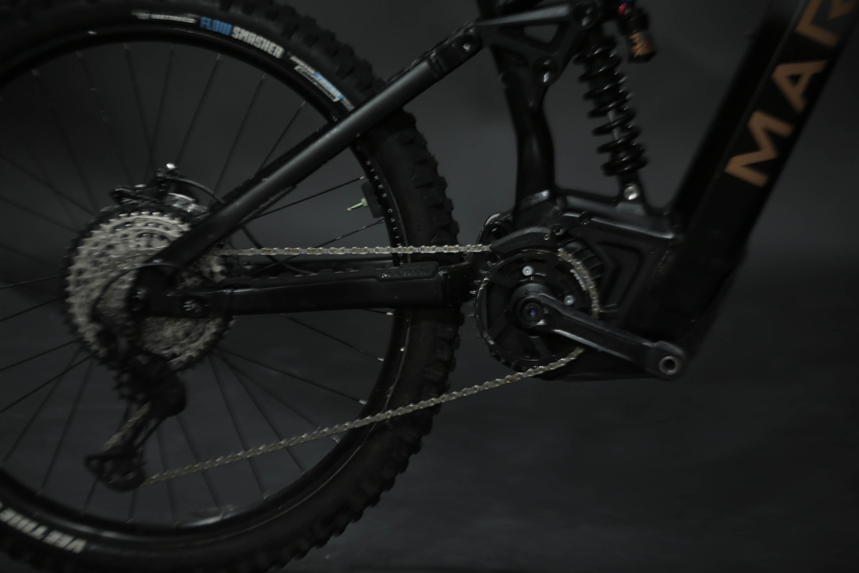 Bicicleta de Montaña Asistida Doble Suspensión Marin Alpine Trail E2 29/27.5" Talla Medium (2024) Seminueva