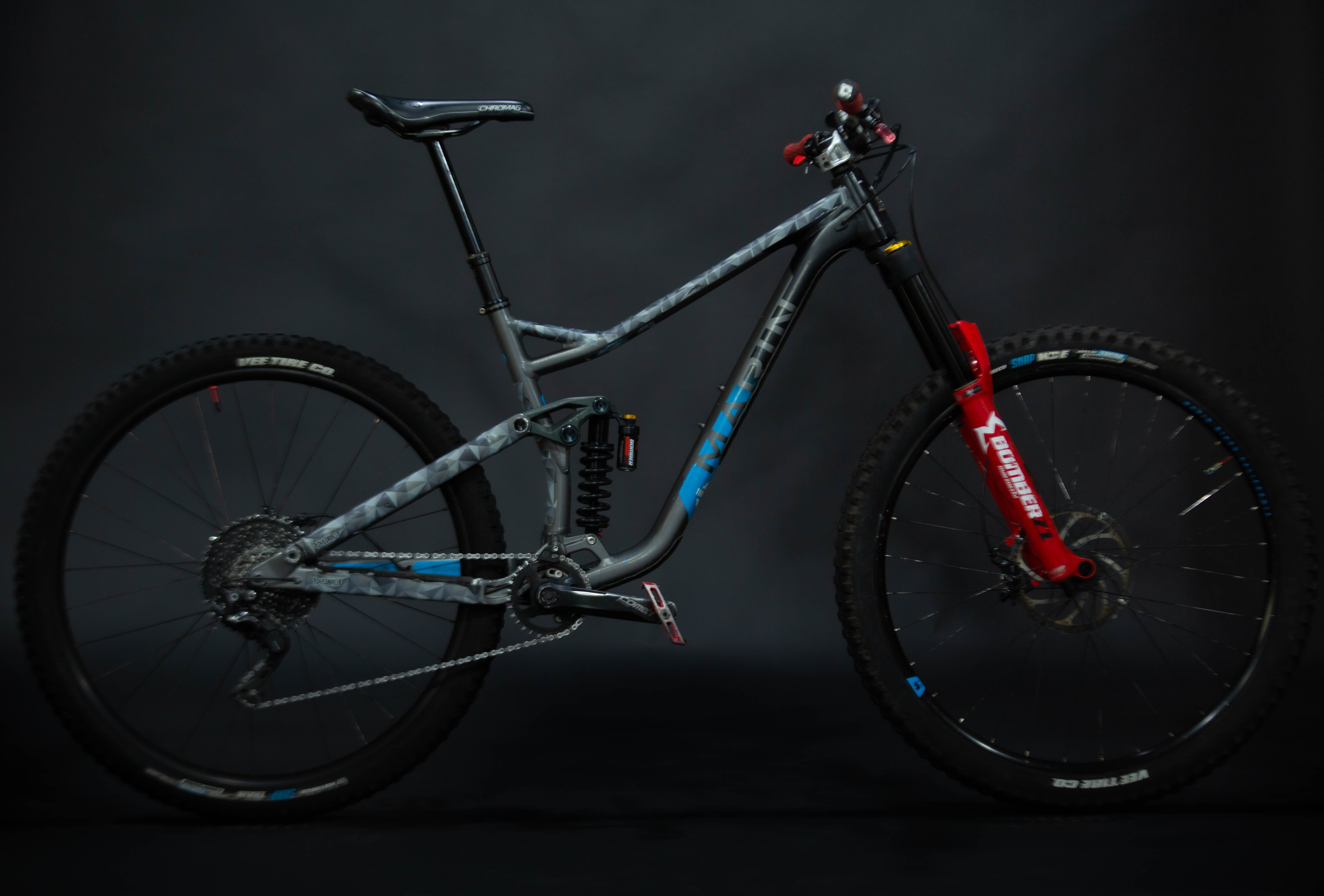 Bicicleta de Montaña Doble Suspensión Marin Bikes Alpine Trail 7 29" Talla Large (2020) Seminueva