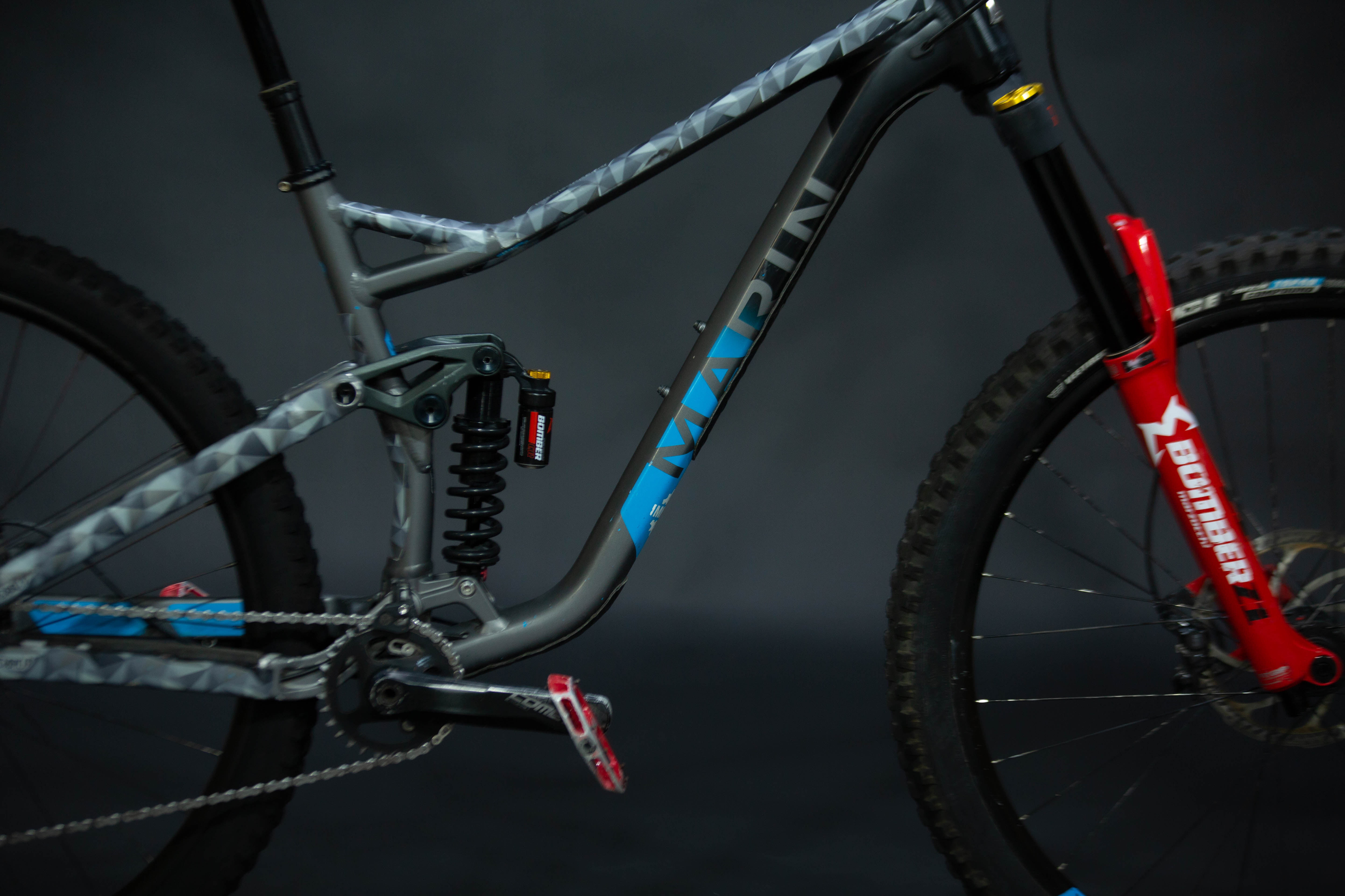 Bicicleta de Montaña Doble Suspensión Marin Bikes Alpine Trail 7 29" Talla Large (2020) Seminueva