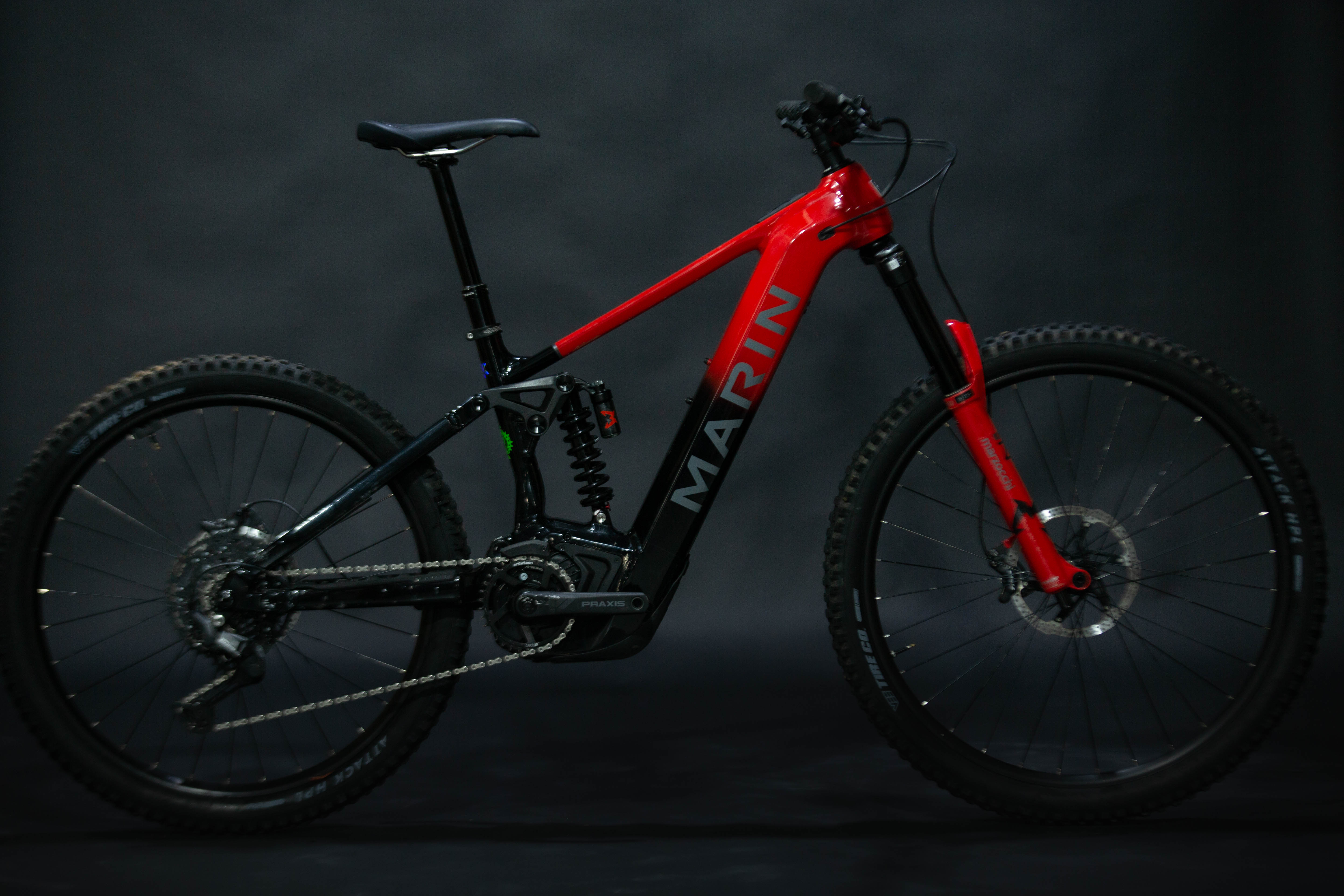 Bicicleta de Montaña Asistida Doble Suspensión Marin Alpine Trail E1 29/27.5" Talla Medium (2024) Seminueva