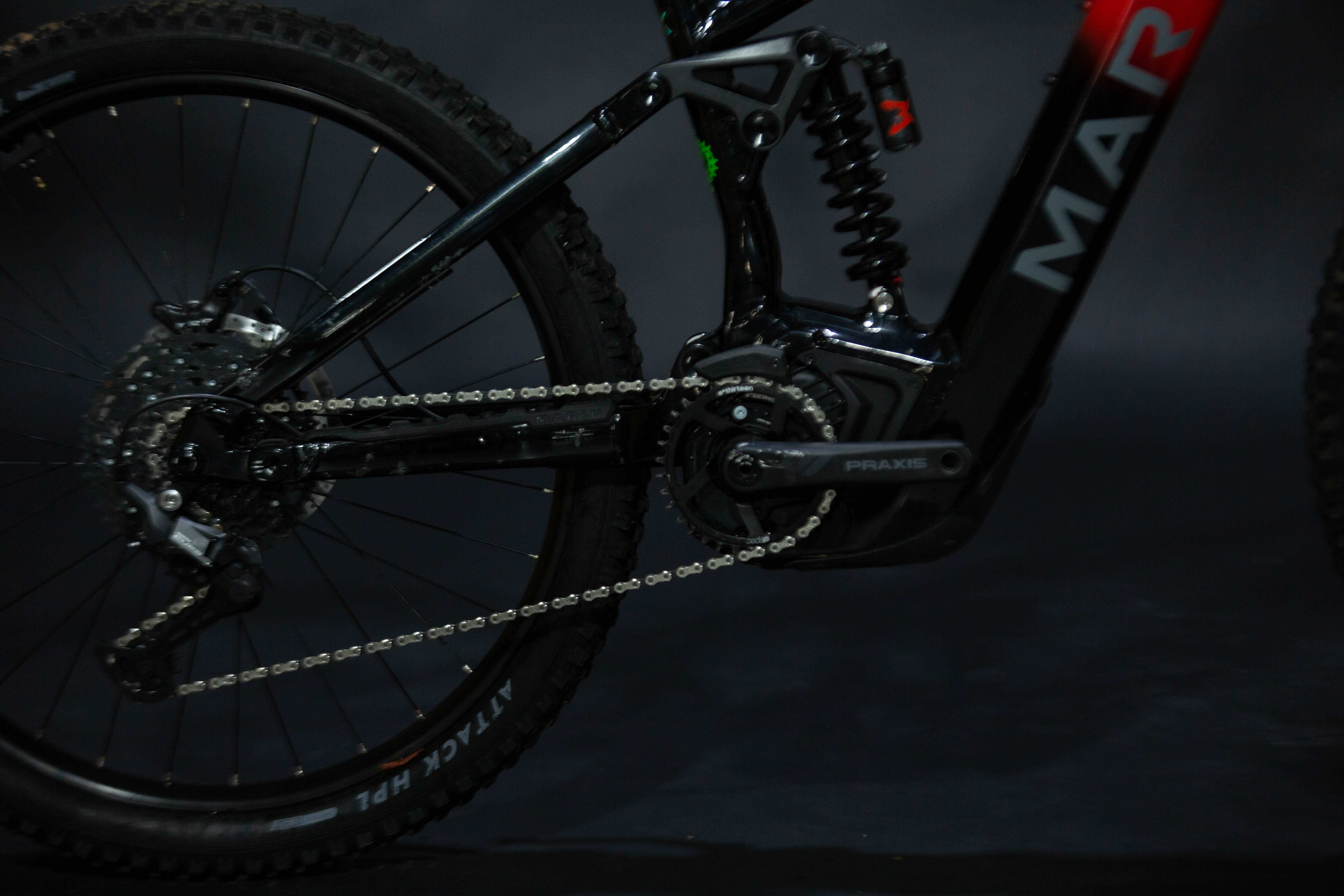 Bicicleta de Montaña Asistida Doble Suspensión Marin Alpine Trail E1 29/27.5" Talla Medium (2024) Seminueva