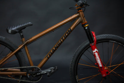 Bicicleta de Dirt Jump Transition PBJ Talla Regular Rodado 26" (2024) Seminueva