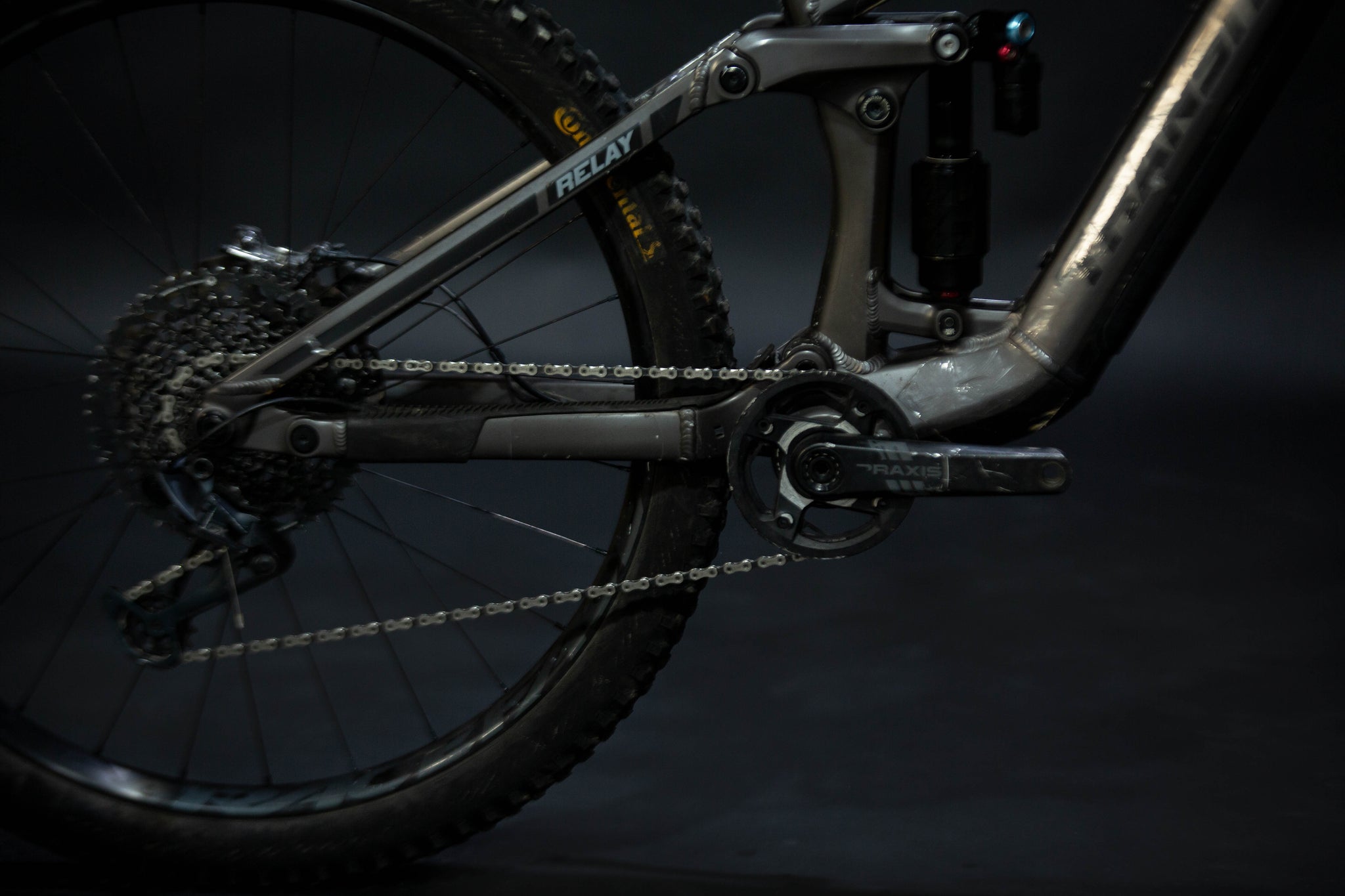 Bicicleta De Montaña Asistida Doble Suspension Transition Relay 29" Talla Medium (2023) Seminueva